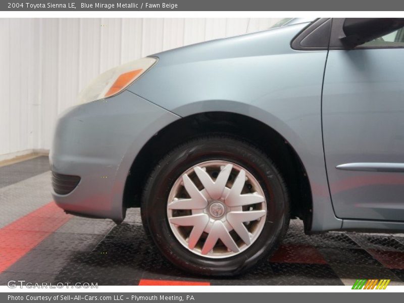 Blue Mirage Metallic / Fawn Beige 2004 Toyota Sienna LE