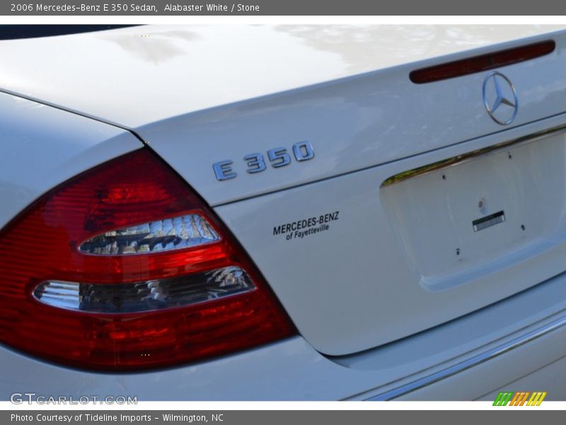 Alabaster White / Stone 2006 Mercedes-Benz E 350 Sedan