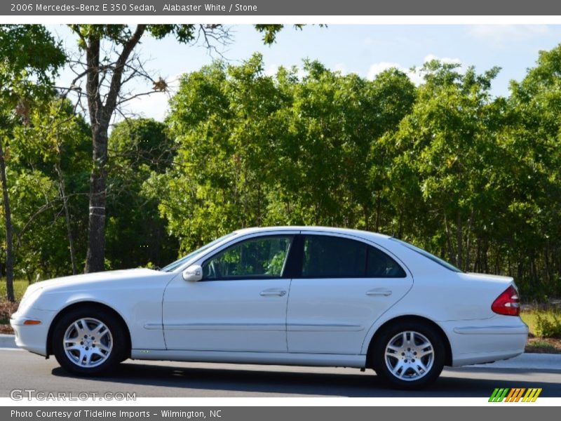 Alabaster White / Stone 2006 Mercedes-Benz E 350 Sedan