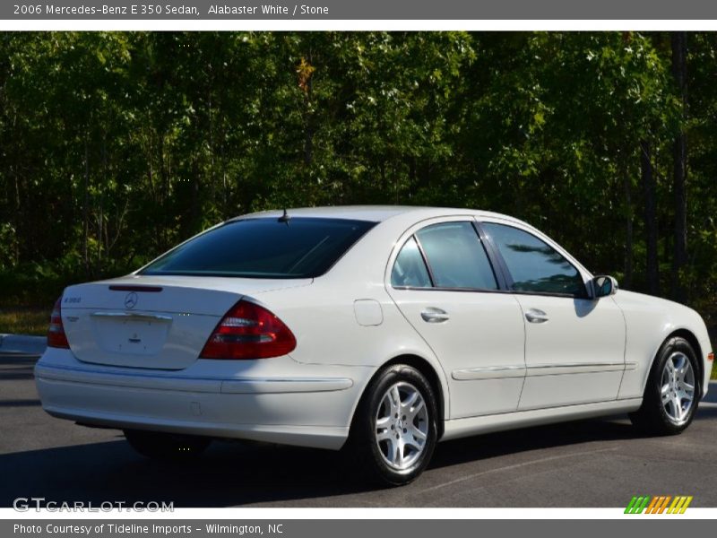 Alabaster White / Stone 2006 Mercedes-Benz E 350 Sedan