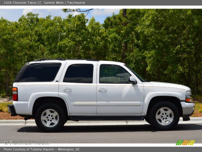 Summit White / Tan/Neutral 2006 Chevrolet Tahoe LT