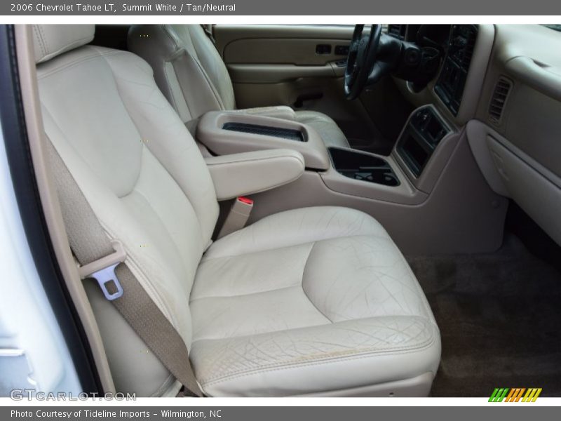 Summit White / Tan/Neutral 2006 Chevrolet Tahoe LT