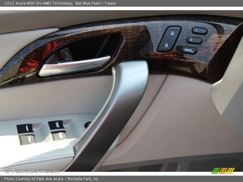 Bali Blue Pearl / Taupe 2012 Acura MDX SH-AWD Technology