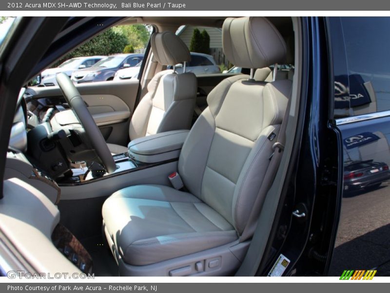 Bali Blue Pearl / Taupe 2012 Acura MDX SH-AWD Technology