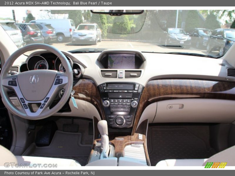Bali Blue Pearl / Taupe 2012 Acura MDX SH-AWD Technology