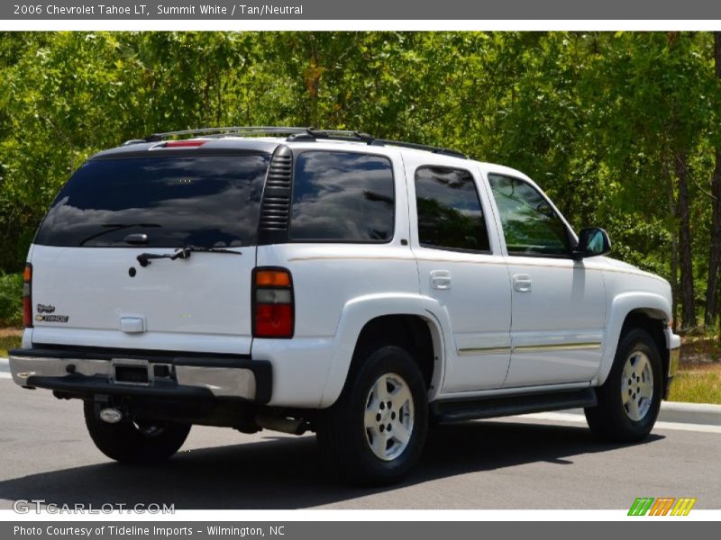 Summit White / Tan/Neutral 2006 Chevrolet Tahoe LT