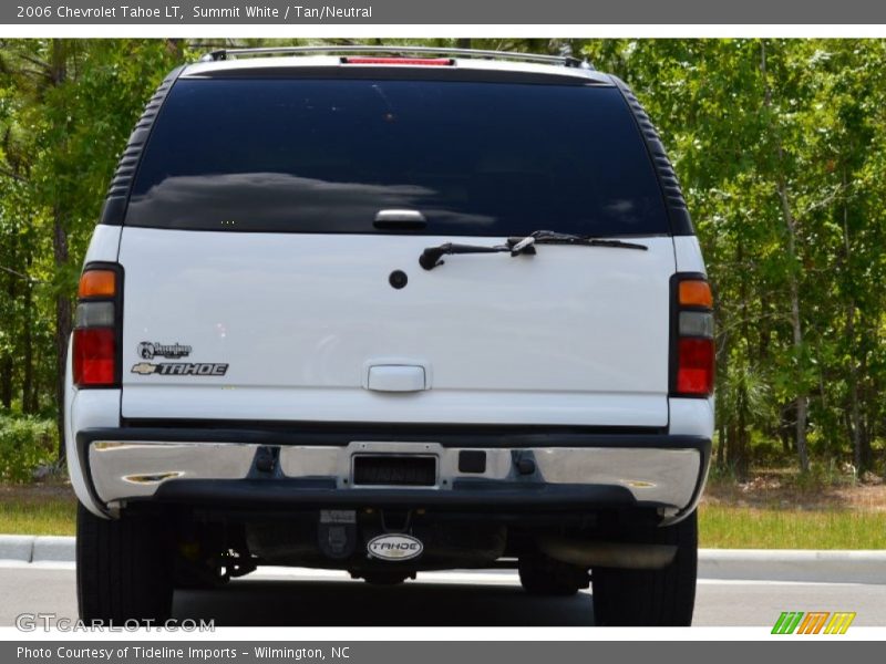 Summit White / Tan/Neutral 2006 Chevrolet Tahoe LT