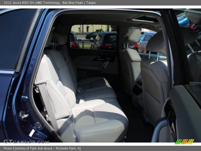 Bali Blue Pearl / Taupe 2012 Acura MDX SH-AWD Technology