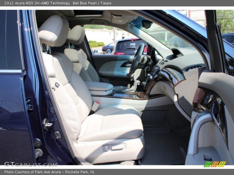 Bali Blue Pearl / Taupe 2012 Acura MDX SH-AWD Technology