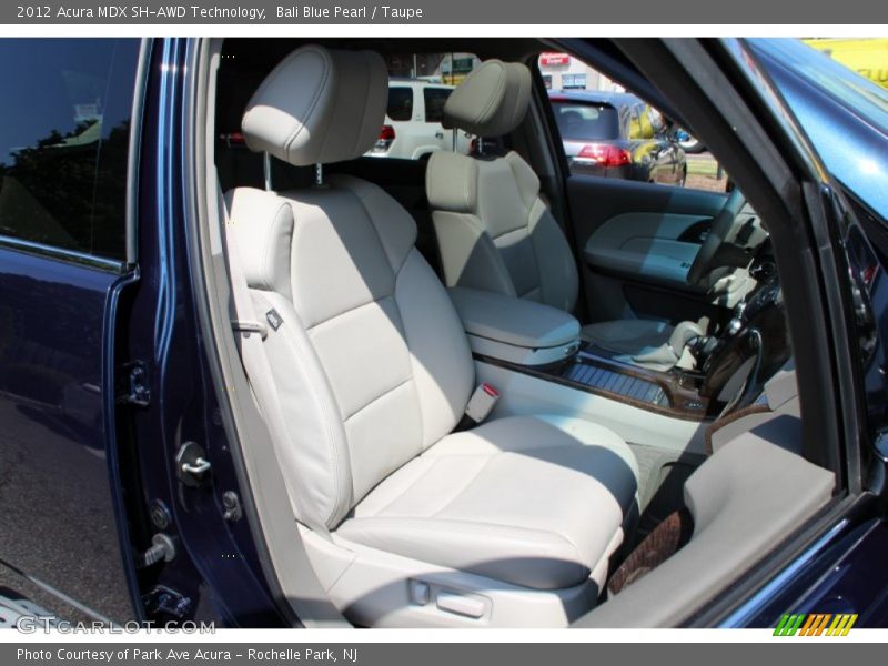 Bali Blue Pearl / Taupe 2012 Acura MDX SH-AWD Technology