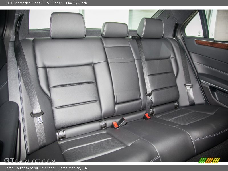 Black / Black 2016 Mercedes-Benz E 350 Sedan