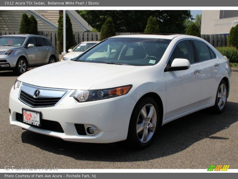 Bellanova White Pearl / Ebony 2012 Acura TSX Sedan