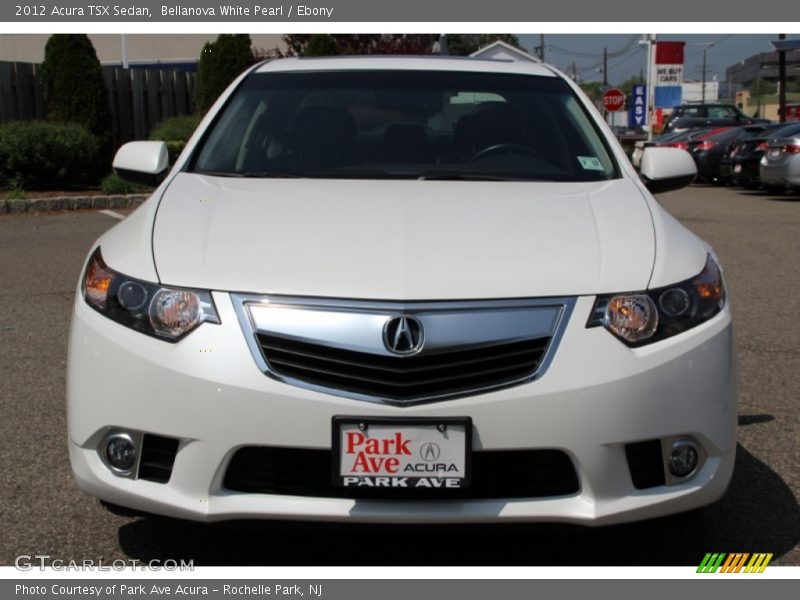Bellanova White Pearl / Ebony 2012 Acura TSX Sedan