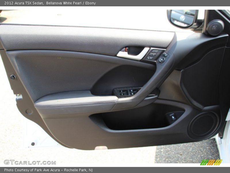 Bellanova White Pearl / Ebony 2012 Acura TSX Sedan