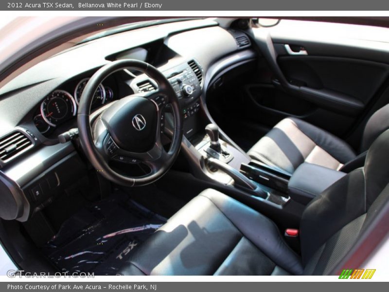 Bellanova White Pearl / Ebony 2012 Acura TSX Sedan