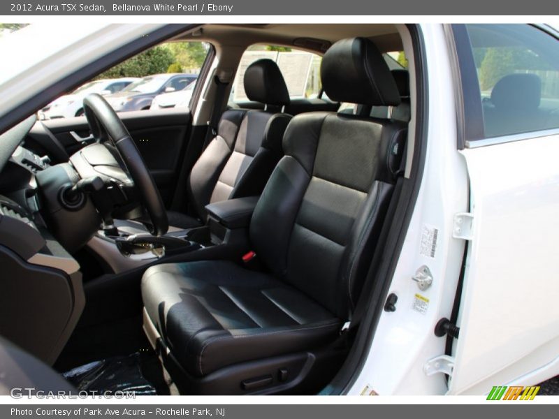 Bellanova White Pearl / Ebony 2012 Acura TSX Sedan