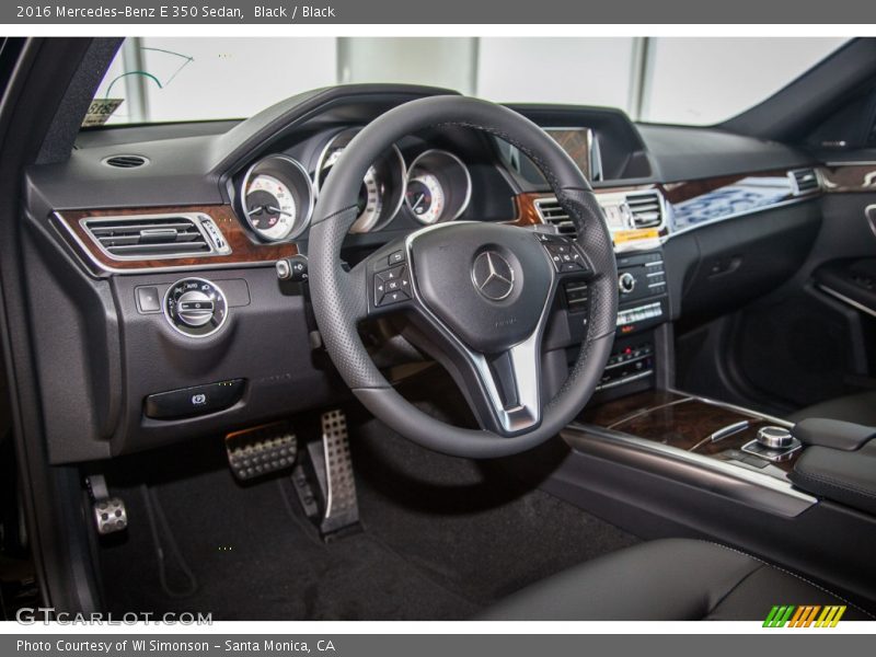 Black / Black 2016 Mercedes-Benz E 350 Sedan