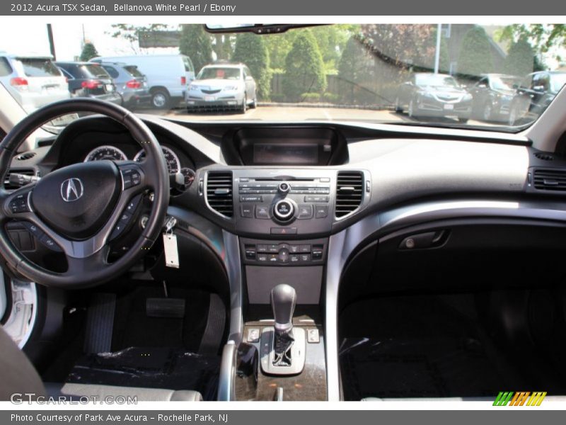 Bellanova White Pearl / Ebony 2012 Acura TSX Sedan