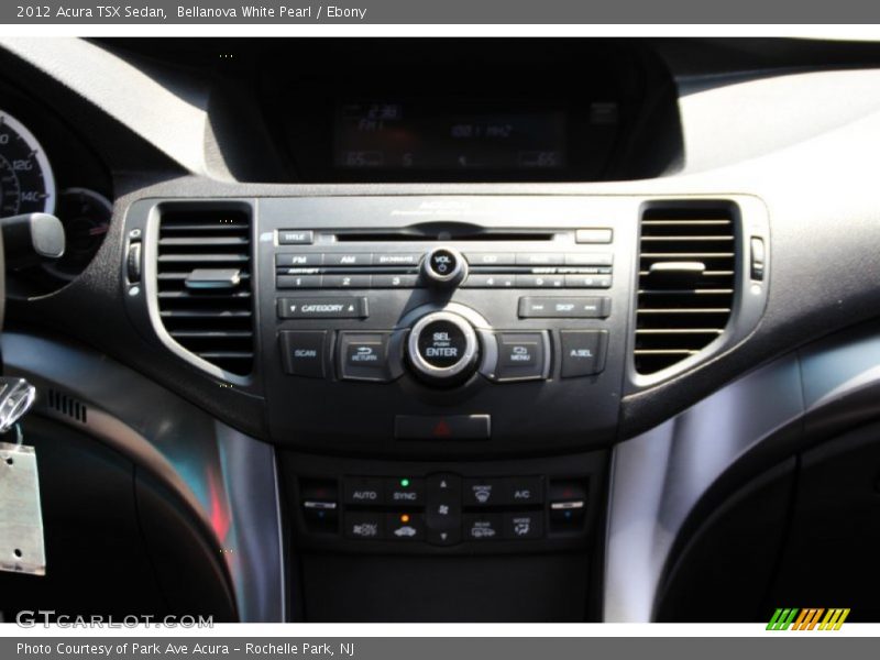 Bellanova White Pearl / Ebony 2012 Acura TSX Sedan