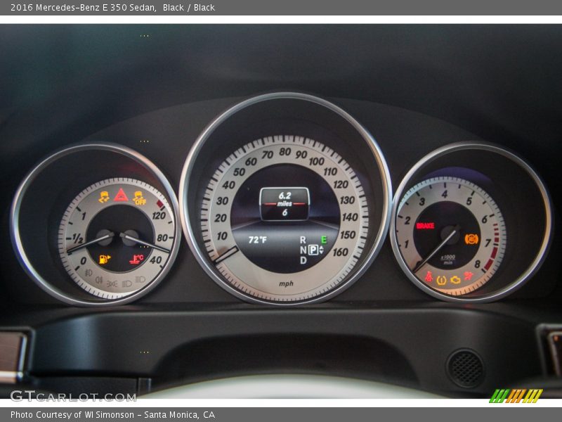  2016 E 350 Sedan 350 Sedan Gauges