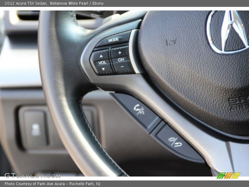 Bellanova White Pearl / Ebony 2012 Acura TSX Sedan