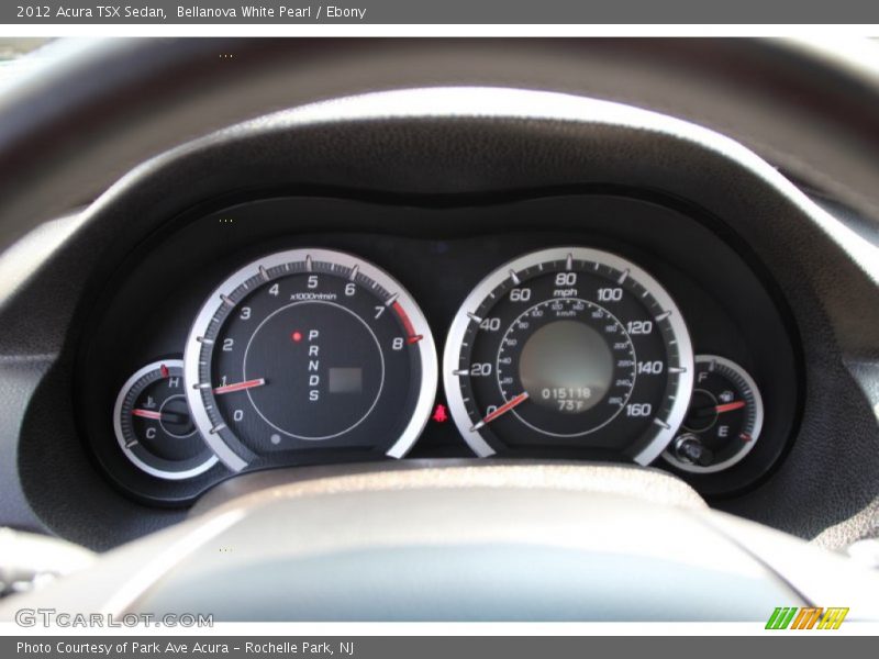 Bellanova White Pearl / Ebony 2012 Acura TSX Sedan