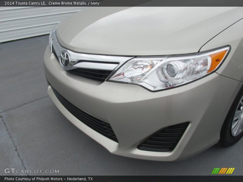Creme Brulee Metallic / Ivory 2014 Toyota Camry LE