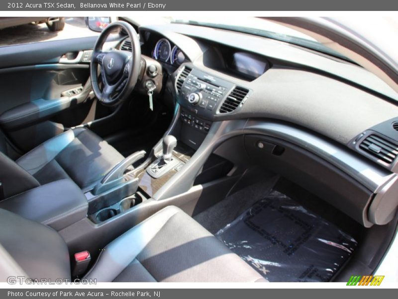 Bellanova White Pearl / Ebony 2012 Acura TSX Sedan