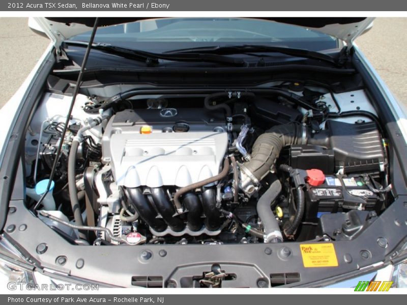 Bellanova White Pearl / Ebony 2012 Acura TSX Sedan