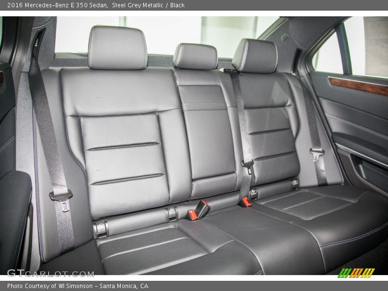 Steel Grey Metallic / Black 2016 Mercedes-Benz E 350 Sedan