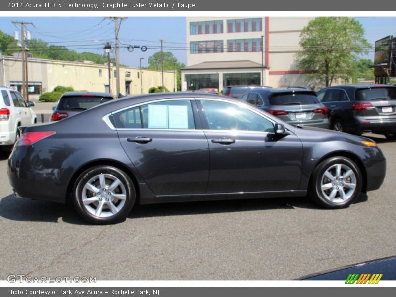 Graphite Luster Metallic / Taupe 2012 Acura TL 3.5 Technology