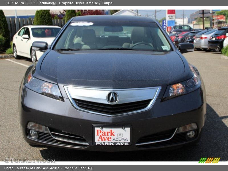 Graphite Luster Metallic / Taupe 2012 Acura TL 3.5 Technology