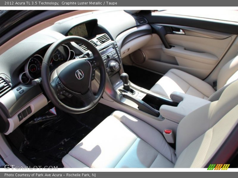 Graphite Luster Metallic / Taupe 2012 Acura TL 3.5 Technology
