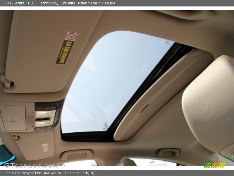 Graphite Luster Metallic / Taupe 2012 Acura TL 3.5 Technology