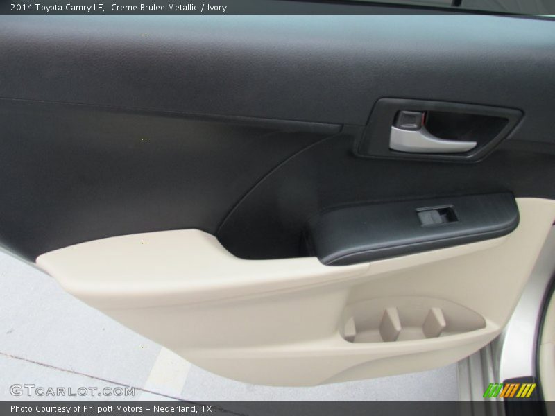 Creme Brulee Metallic / Ivory 2014 Toyota Camry LE