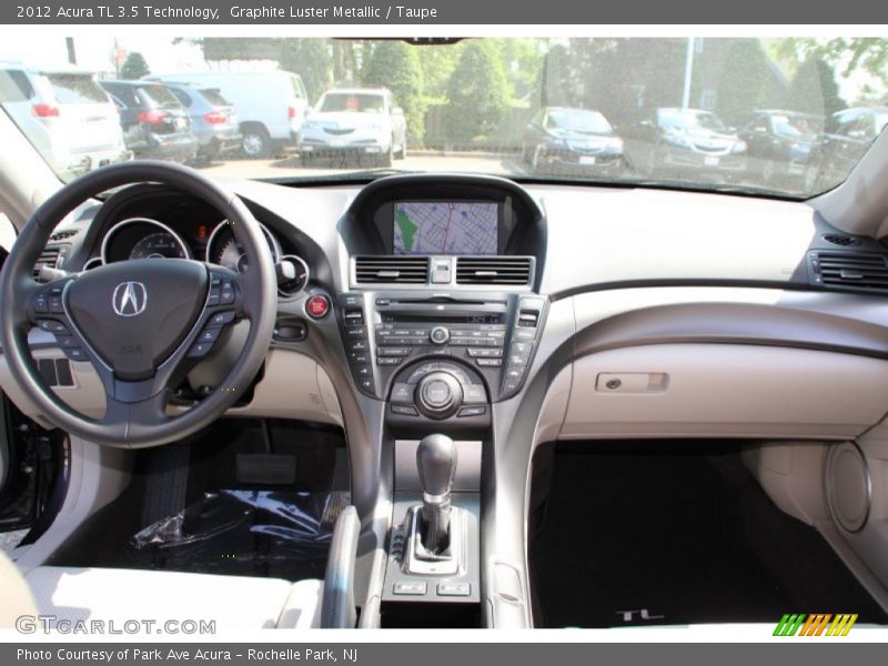 Graphite Luster Metallic / Taupe 2012 Acura TL 3.5 Technology