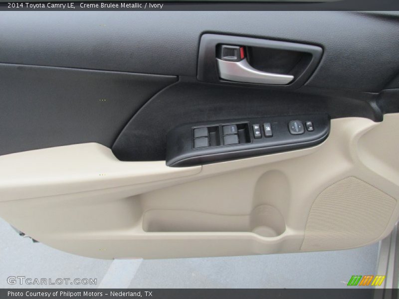 Creme Brulee Metallic / Ivory 2014 Toyota Camry LE