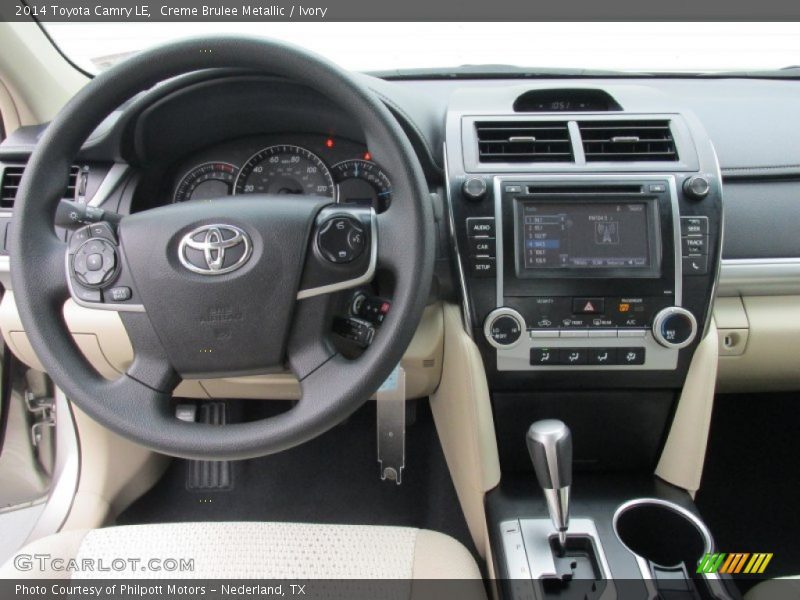 Creme Brulee Metallic / Ivory 2014 Toyota Camry LE
