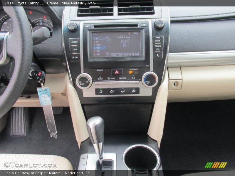 Creme Brulee Metallic / Ivory 2014 Toyota Camry LE