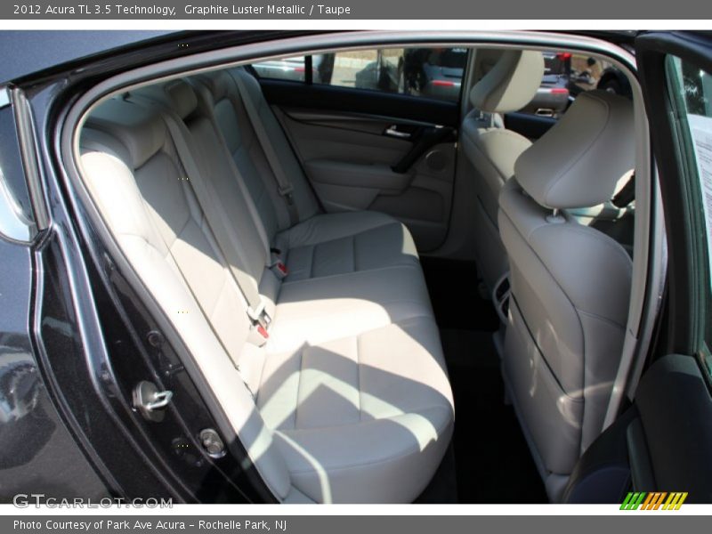 Graphite Luster Metallic / Taupe 2012 Acura TL 3.5 Technology
