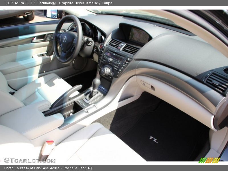 Graphite Luster Metallic / Taupe 2012 Acura TL 3.5 Technology