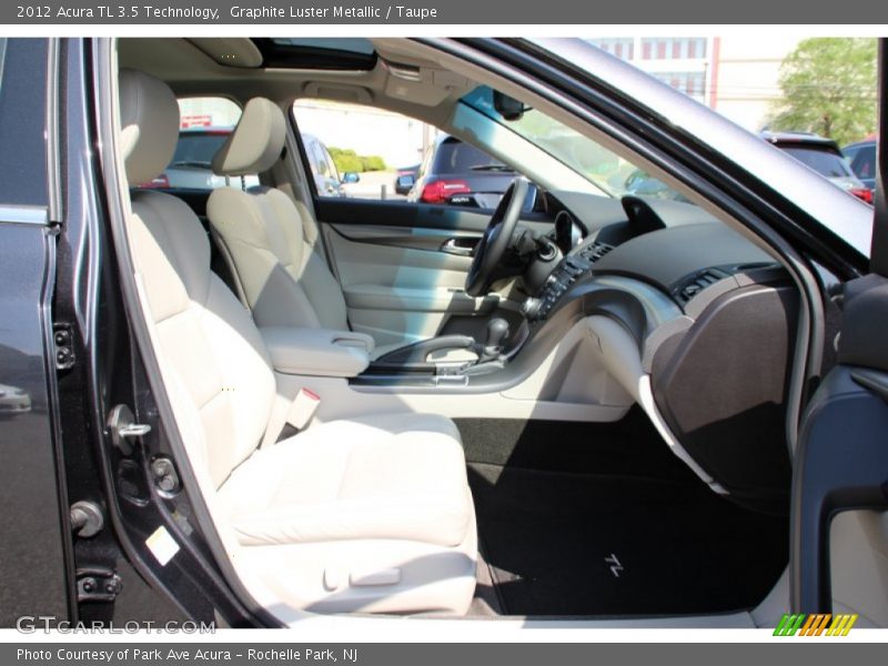 Graphite Luster Metallic / Taupe 2012 Acura TL 3.5 Technology