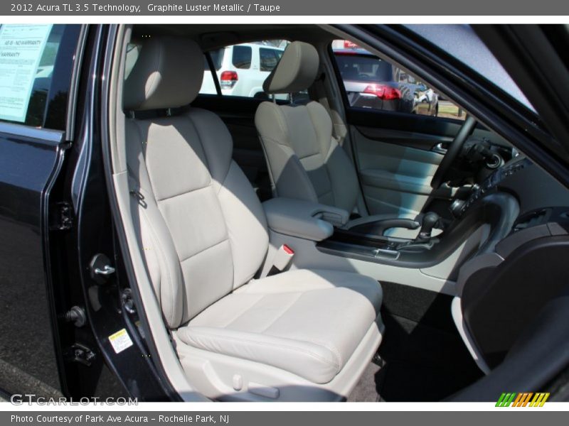 Graphite Luster Metallic / Taupe 2012 Acura TL 3.5 Technology