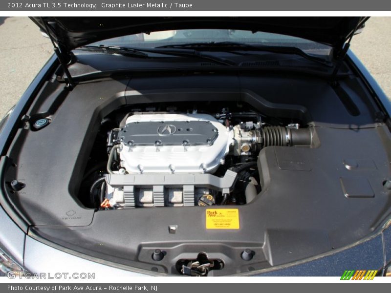 Graphite Luster Metallic / Taupe 2012 Acura TL 3.5 Technology