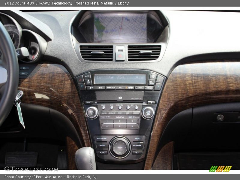 Polished Metal Metallic / Ebony 2012 Acura MDX SH-AWD Technology