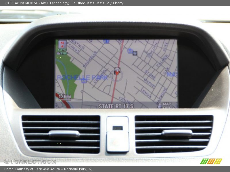 Polished Metal Metallic / Ebony 2012 Acura MDX SH-AWD Technology