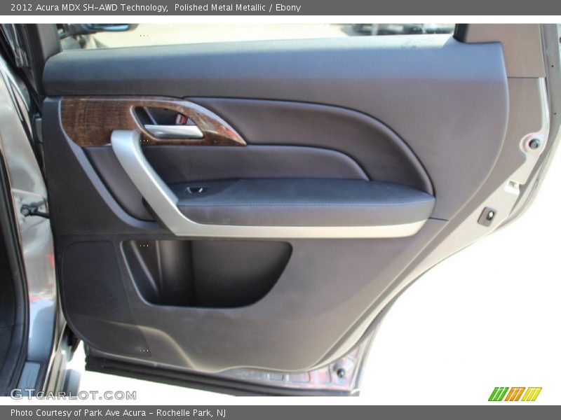 Polished Metal Metallic / Ebony 2012 Acura MDX SH-AWD Technology