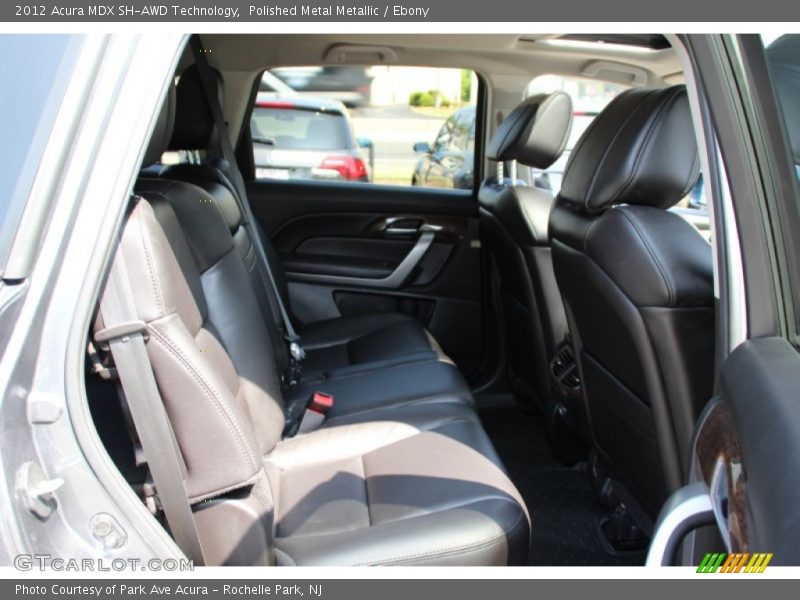 Polished Metal Metallic / Ebony 2012 Acura MDX SH-AWD Technology