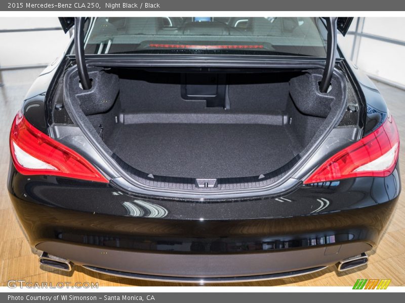 Night Black / Black 2015 Mercedes-Benz CLA 250