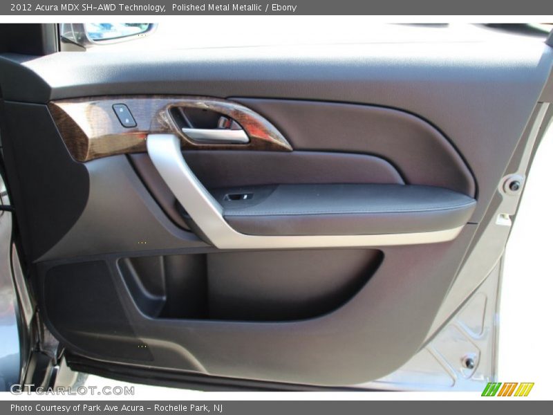 Polished Metal Metallic / Ebony 2012 Acura MDX SH-AWD Technology